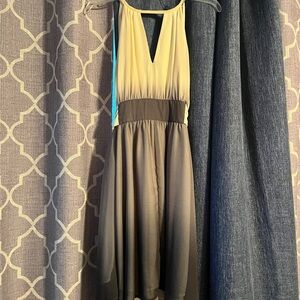 Grey and Cream Sundress